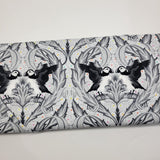 Tula Pink Graywork Huffin & Puffin Whisper Fabric