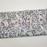 Tula Pink Graywork Beautymark Fog Fabric