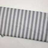 Tula Pink Graywork True Colors Tent Stripe Fog Gray Fabric