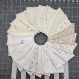 Riley Blake Hush Hush 5 Fat Quarter Bundle 21 Low Volume Prints