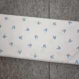 Riley Blake Hush Hush Frenchie Friends White Fabric