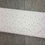 Riley Blake Hush Hush Quilty Stars Cream Fabric