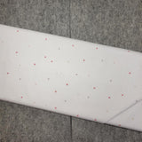 Riley Blake Hush Hush Don't Cross Me White Fabric