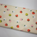 Ruby Star Society Strawberry Toss Shell Cream Fabric