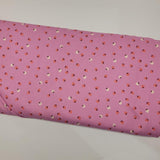 Ruby Star Society Strawberry Mini Berry Daisy Pink Fabric