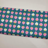 Ruby Star Society Strawberry Storytime Blue Fabric