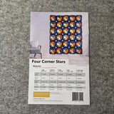 Four Corner Stars Quilt Pattern by Modern Textiles
