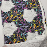 Pre-Quilted 1 Yard Panel for Bag Making - Tula Bears