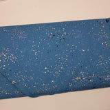 Ruby Star Society Speckled CANVAS Metallic Teal Fabric