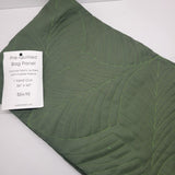 Pre-Quilted 1 Yard Panel for Bag Making - Green Canvas