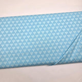 Sew Kind of Wonderful Pop Cloth Diamonds Soul Blue Fabric
