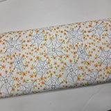 KP Creates Ghostly Garden Web and Bloom White Fabric