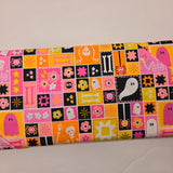 KP Creates Ghostly Garden Sew Spooky Pink Fabric