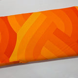 Emily Van Hoff Echo Braid Orange Fabric