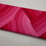 Emily Van Hoff Echo Braid Dark Pink Fabric