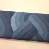 Emily Van Hoff Echo Braid Navy Blue Fabric