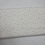 Riley Blake Patriotic Basics Sparkler Star White Fabric