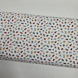 Shawn Wallace Happy Haven Bug Life White Fabric