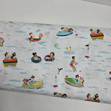 Shawn Wallace Happy Haven The Good Life White Fabric