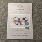 Pig Pattern by Janet Clare
