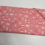 Merry Happy Baubles Sorbet Pink Fabric by Ruby Star Society