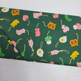 Merry Happy Ornaments Jade Fabric by Ruby Star Society