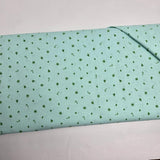 Merry Happy Confetti Mint Fabric by Ruby Star Society