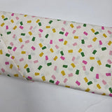 Merry Happy Gummies Natural Fabric by Ruby Star Society