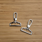 Swivel Clip in Nickel 1.5" Set of 2