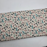 Christmas Pets Christmas Berries Ivory Fabric by Mia Charro