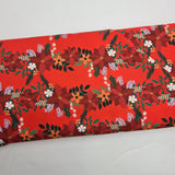 Christmas Pets Christmas Lace Red Fabric by Mia Charro