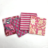 Caravan Souk Pink Half Yard Fabric Bundle 4 prints