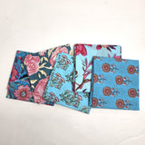 Caravan Souk Blue Half Yard Fabric Bundle 4 prints
