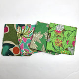 Caravan Souk Green Half Yard Fabric Bundle 4 prints