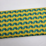 Bits and Bobs Tape Teal Fabric by Sarah Hearts