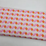 Bits and Bobs Tape Pink Fabric by Sarah Hearts