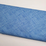 Memento Crosshatch Lapis Fabric by Carolyn Friedlander