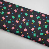 1-800-Notion Spools Soft Black Fabric by Ruby Star Society