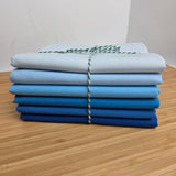 Confetti Cotton Blue Half Yard Bundle 6 Colors