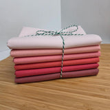 Confetti Cotton Pink Half Yard Bundle 6 Colors