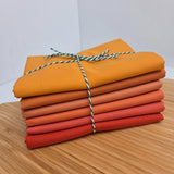 Confetti Cotton Orange Half Yard Bundle 6 Colors
