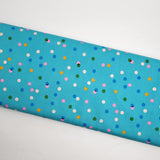 Sparkle Mart Spritz Turquoise Fabric by Ruby Star Society