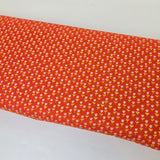 1-800-Calico Tulips Warm Red Fabric by Ruby Star Society