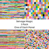 Ruby Star Society Selvage Magic 3 Pack of Panels