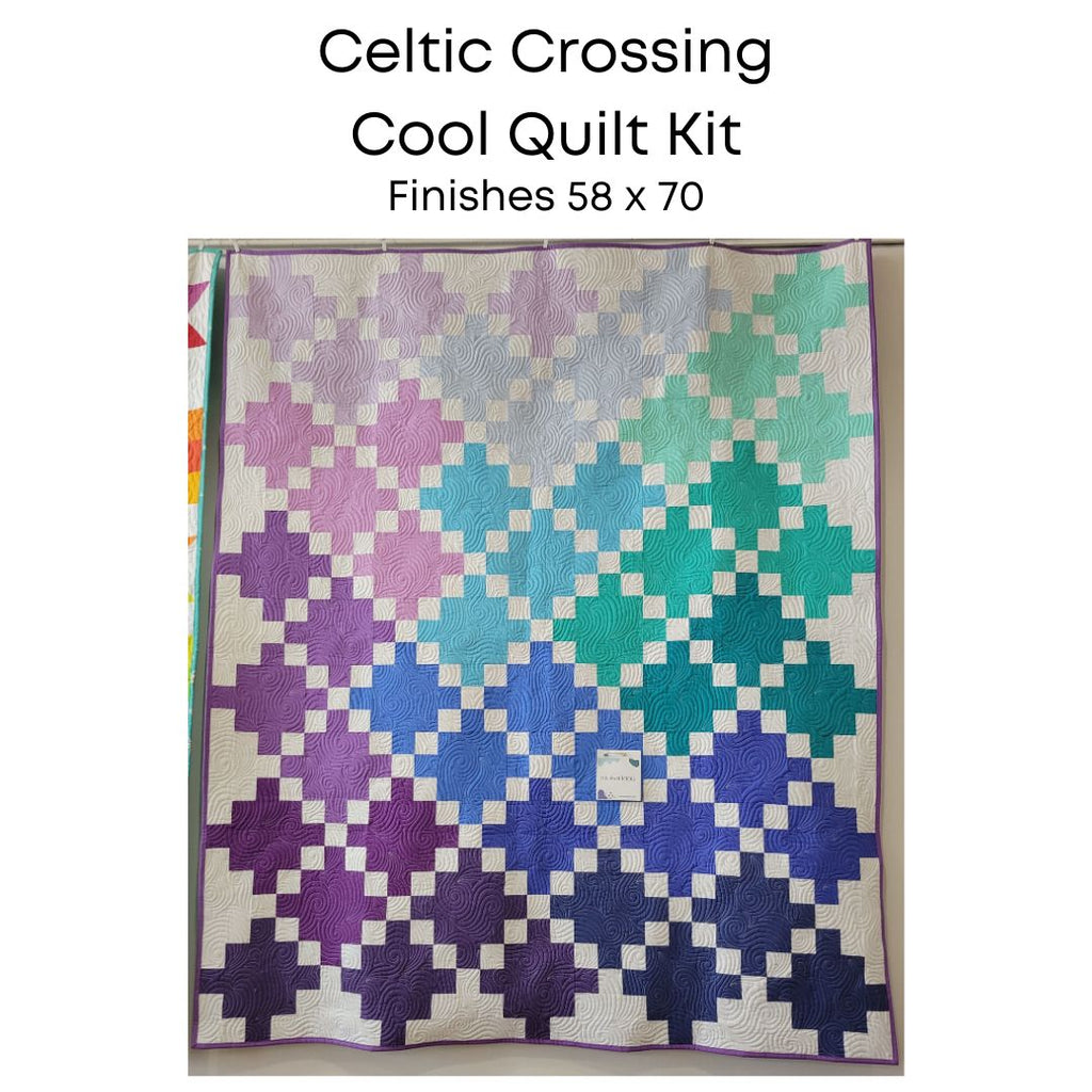 Celtic Crossing Quilt Kit with Quilt Pattern by Brittany Lloyd