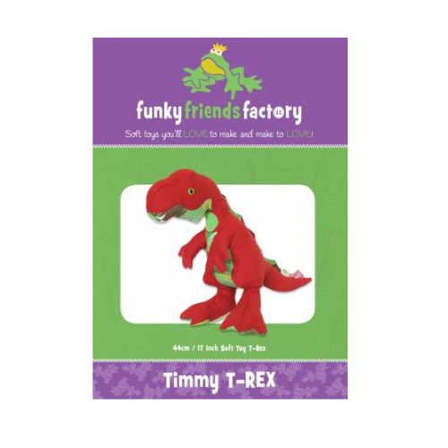 Funky Friends Factory Timmy T-Rex Pattern