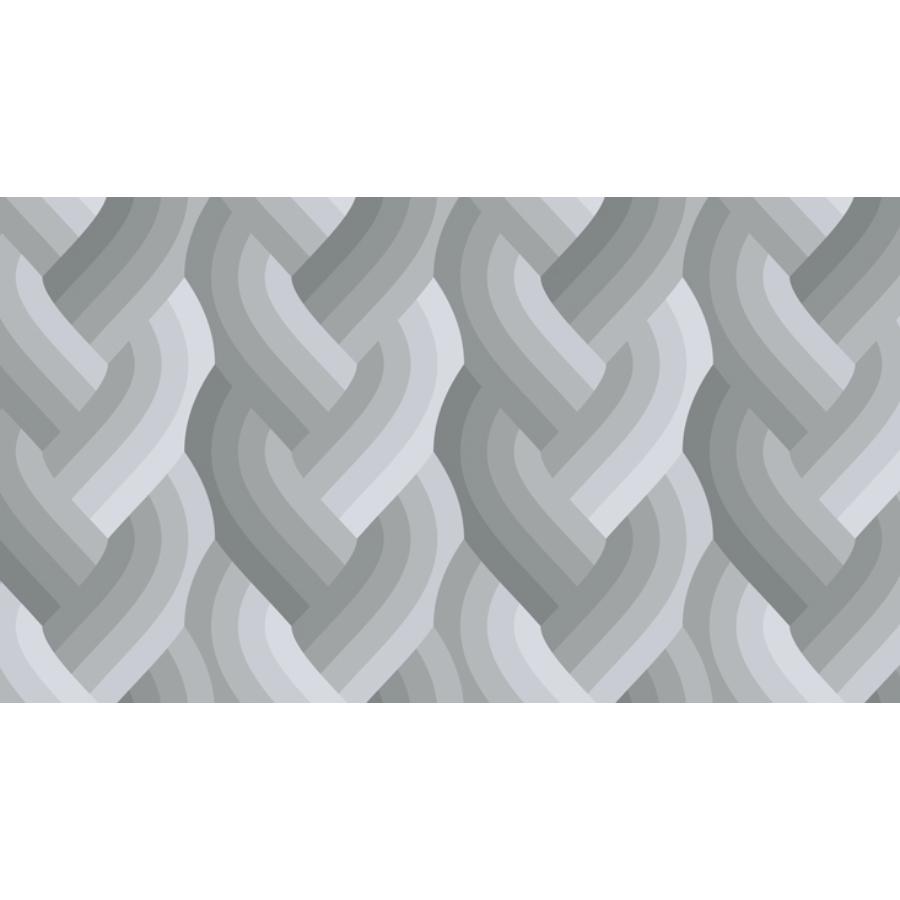 Emily Van Hoff Echo Braid Grey Fabric