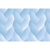 braid ombre print in light blue colors