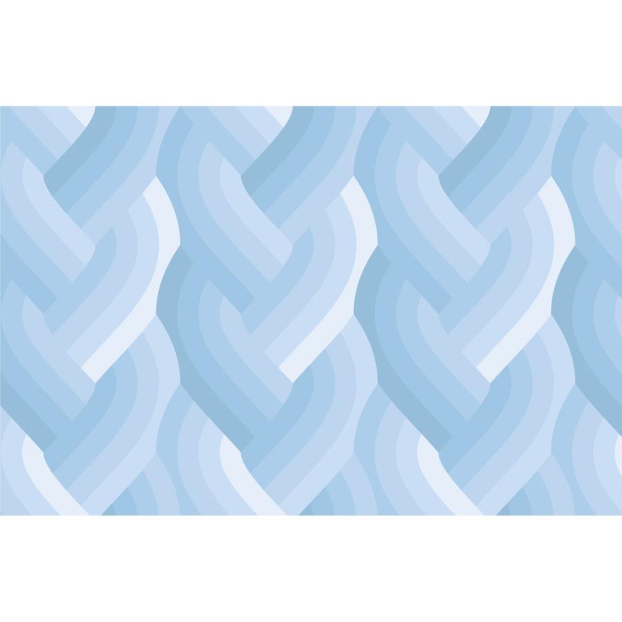 braid ombre print in light blue colors