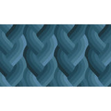 Emily Van Hoff Echo Braid Navy Blue Fabric